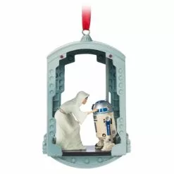 Princess Leia And R2-D2 Hanging Ornament, Star Wars