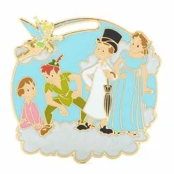 Peter Pan 70th Anniversary Slider Pin, Limited Edition