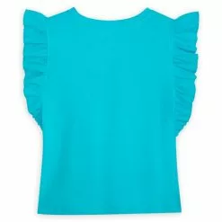 Disney Store The Little Mermaid Frilled T-Shirt For Kids, Live Action Film -Cheap Adult Fashion Store 5007049220194M 2