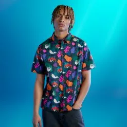 The Little Mermaid Woven Shirt For Adults, Live Action Film -Cheap Adult Fashion Store 5205049490043M 2