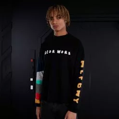 Star Wars Meets The '90s Long Sleeve Top For Adults -Cheap Adult Fashion Store 5205049490046M 3