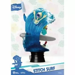 Stitch Surf Summer Series Figurine, Beast Kingdom -Cheap Adult Fashion Store 710495550671 2