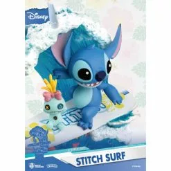 Stitch Surf Summer Series Figurine, Beast Kingdom -Cheap Adult Fashion Store 710495550671 4