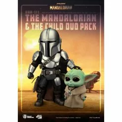 The Mandalorian & The Child Duo Pack Figurine, Beast Kingdom -Cheap Adult Fashion Store 711061145772 2