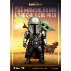 The Mandalorian & The Child Duo Pack Figurine, Beast Kingdom