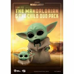 The Mandalorian & The Child Duo Pack Figurine, Beast Kingdom -Cheap Adult Fashion Store 711061145772 4